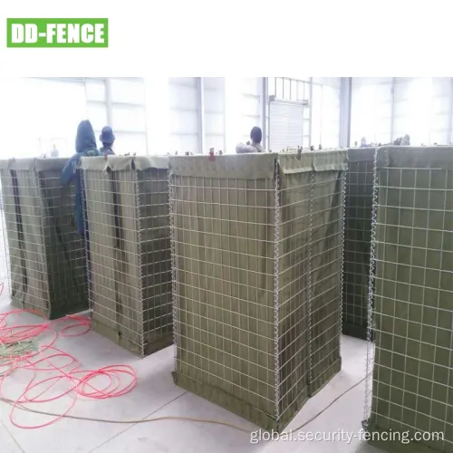 Mesh Gabion Galvanized Mesh Gabion Easy Installation for Military Use Factory